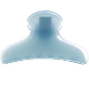 42x79mm Alligator hair clip in translucent acrylic - Ice blue x1|raw }}