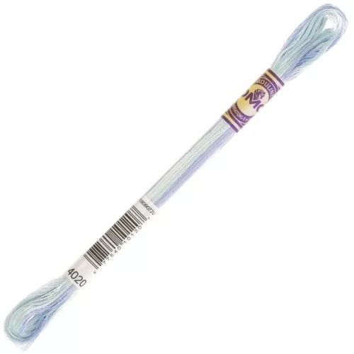 DMC Mouliné Color Variations Embroidery Thread - Pale Sky (4020) x8m