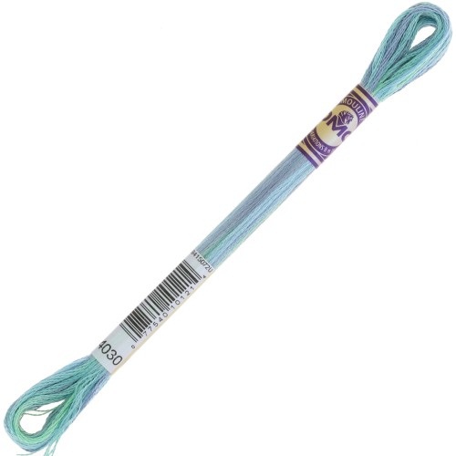 DMC Mouliné Color Variations Embroidery Thread - Warm Seas (4030) x8m
