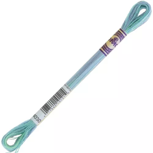 DMC Mouliné Color Variations Embroidery Thread - Warm Seas (4030) x8m