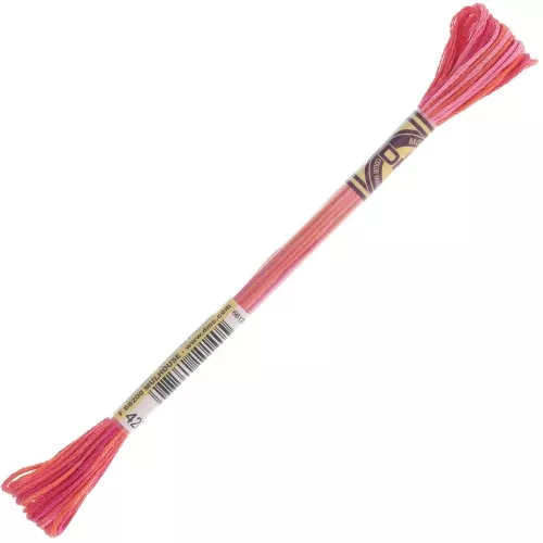 DMC Mouliné Color Variations Embroidery Thread - Valentine's Day (4200) x8m