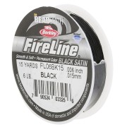 Fireline wire - Fused braid 0.15 mm (6LB) Black Satin x13 m|raw }}