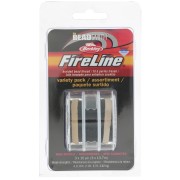 Set of 3 Fireline wire spools - 0.12mm - 0.15mm - 0.17mm - Black Satin x13 m|raw }}
