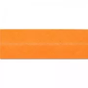 Polycotton ribbon  20mm Orange x 1m