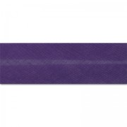 Polycotton ribbon  20mm Violet x 1m