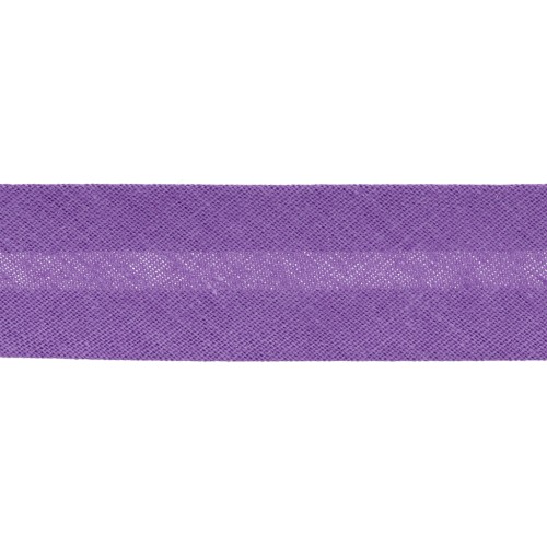 Polycotton ribbon  20mm Violet x 1m