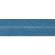 Polycotton ribbon 20mm Blue x 1m