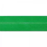 Polycotton ribbon 20mm green x 1m