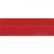 Polycotton ribbon 20mm Red x 1m
