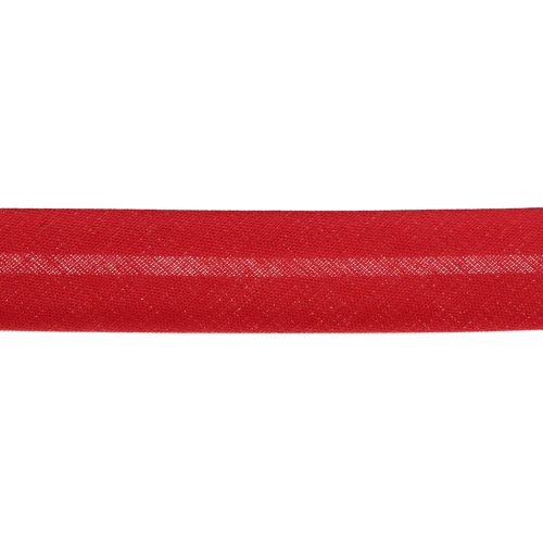 Polycotton ribbon 20mm Red x 1m