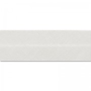 Polycotton ribbon  20mm white x 1m