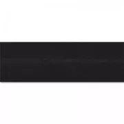 Polycotton ribbon 20mm black x 1m
