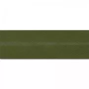 Polycotton ribbon 20mm Khaki x 1m