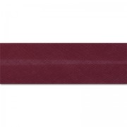 Polycotton ribbon  20mm Bordeaux x 1m|raw }}