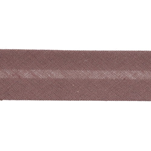 Polycotton ribbon  20mm dark Beige x 1m