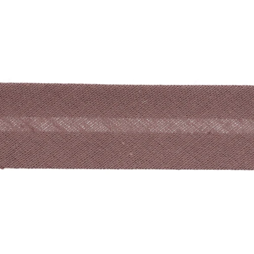 Polycotton ribbon 20mm dark Beige x 1m