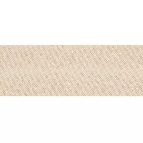 Polycotton ribbon 20mm Beige x 1m