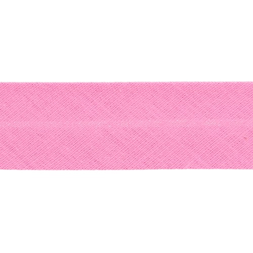 Polycotton ribbon  20mm pinkx 1m