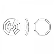 Solaris PureCrystal 2611 10mm Crystal Iridescent Green x1