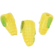 17x8.5mm Glass corn bead - Yellow x1