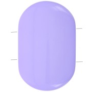 27x17mm 2-hole rounded rectangle bead in Opaque Resin - Lavender x1|raw }}