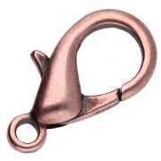 18.5 mm Lobster Clasp - Antique Copper x1
