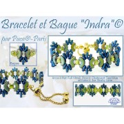 5x10mm Arcos® by Puca® - Full Capri Gold Matt x10g