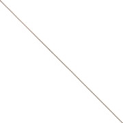 1mm Ball link chain - antique copper x1m