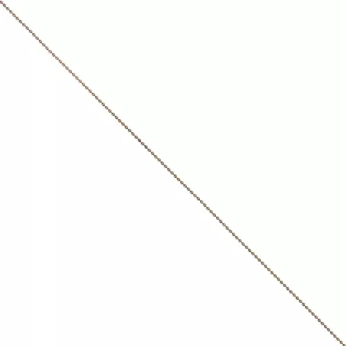 1mm Ball link chain - antique copper x1m