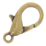 Lobster Clasp 18 mm bronze x1