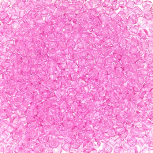 Preciosa Seed beads 11/0 2 mm - Solgel - Pink 2 Dyed crystal x20g