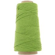 Organic Cotton Détox XL combed macramé cotton cord spool - Grass green x200 m|raw }}