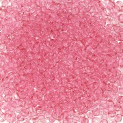 Preciosa Seed beads 11/0 2 mm - Solgel - Red 2 Dyed crystal x20g