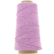 Organic Cotton Détox XL combed macramé cotton cord spool - Light Lilac x200 m|raw }}
