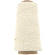 Organic Cotton Détox XL combed macramé cotton cord spool - Ecru x200 m