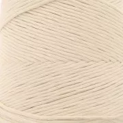 Organic Cotton Détox XL combed macramé cotton cord spool - Natural x200 m