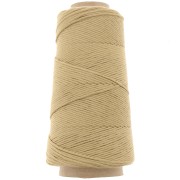 Organic Cotton Détox XL combed macramé cotton cord spool - Camel x200 m|raw }}