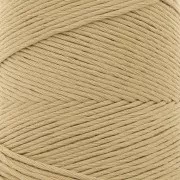 Organic Cotton Détox XL combed macramé cotton cord spool - Camel x200 m