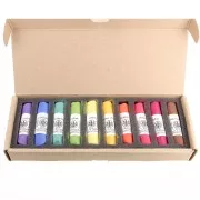 Set of 10 soft pastels - Multicolored x1