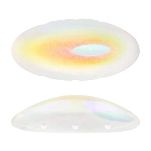 20x10mm Athos 3D 3 holes® by Puca® - Crystal AB x1