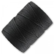 C-Lon Beading Cord 0,50 mm Charcoal x84m|raw }}
