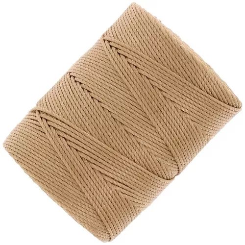 C-Lon Beading Cord 0,50 mm Dark Tan x84m