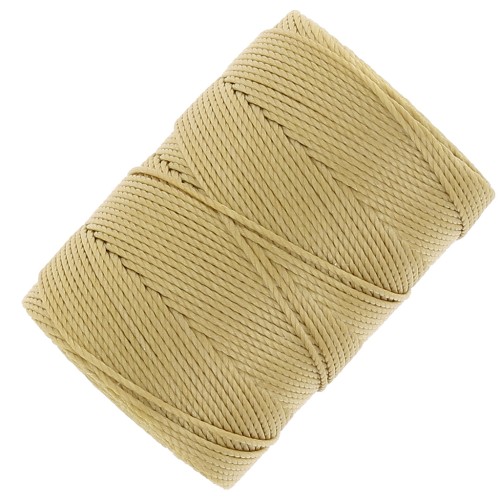C-Lon Beading Cord 0,50 mm Tan x84m