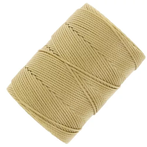 C-Lon Beading Cord 0,50 mm Tan x84m