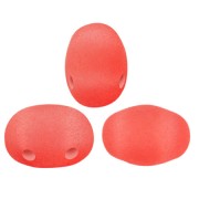 7x5mm Glass beads Samos® by Puca® - La Divine Translucent Brick Mat x10g|raw }}