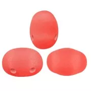 7x5mm Glass beads Samos® by Puca® - La Divine Translucent Brick Mat x10g