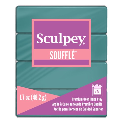 Sculpey Polyclay Soufflé 48gr Sea Glass (n°6505)