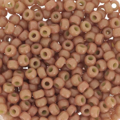 Miyuki Duracoat 8/0 4457 seed beads - Dyed Opaque cedar x8g