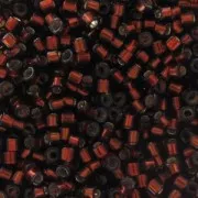 Miyuki Delica 11/0 DB1202 -  Silver Lined Dark Cranberry x8g
