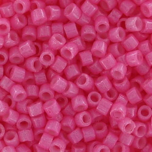 Miyuki Delica 11/0 DB1371 - Dyed Opaque Carnation Pink x8g